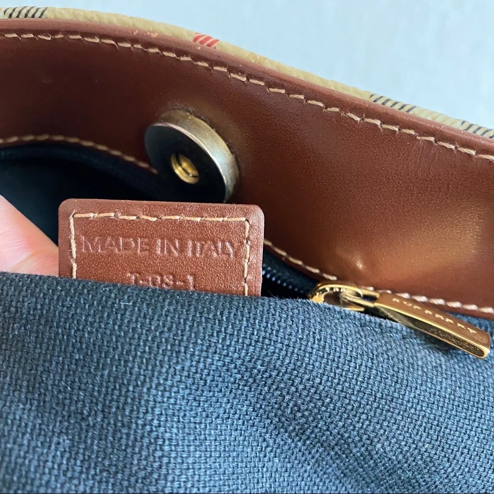 Burberry check tote
